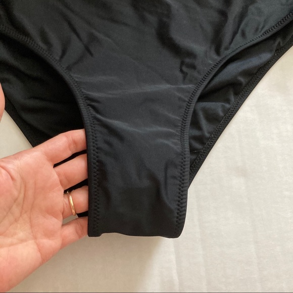 Cupshe Black high waist bikini bottom Plus Sz 2XL - Picture 6 of 16